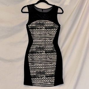 black cocktail dress from Peppermint